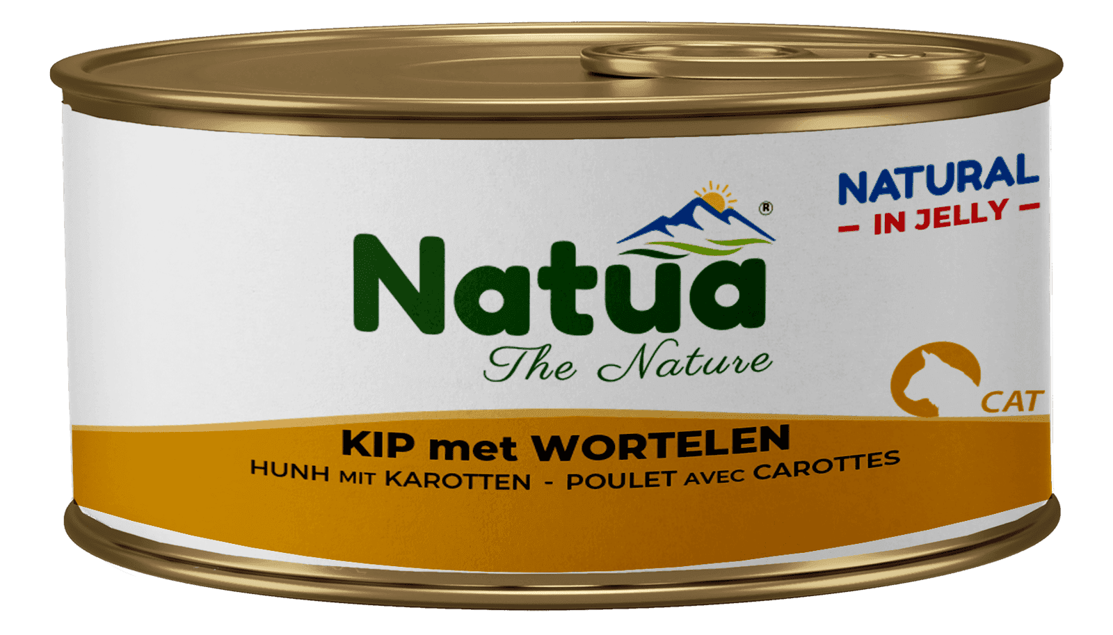 Natua Kat Jelly Kip Wortelen 85 g