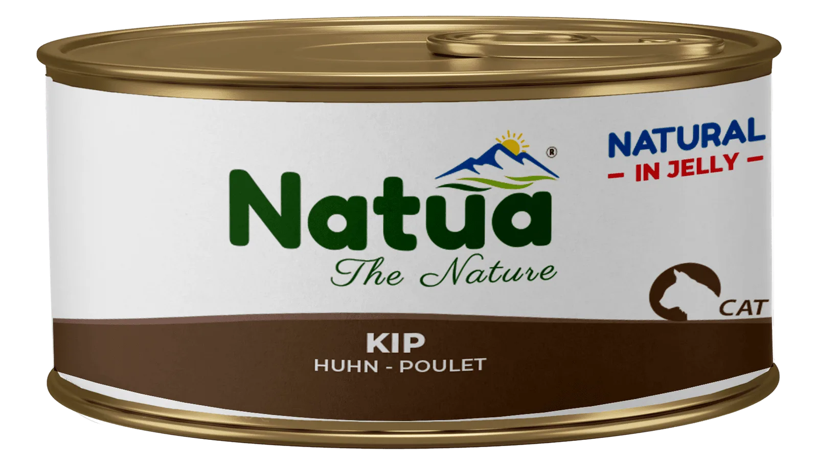 Natua Kat Jelly Kip 85 g blikje natvoer voor katten