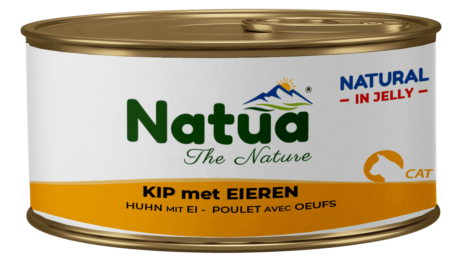 Natua Kat Jelly Kip Eieren 85 g