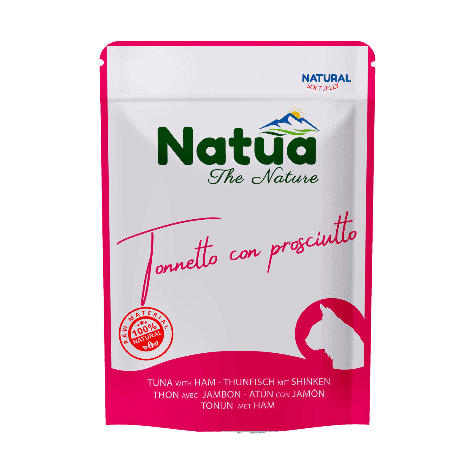 Natua Kat Pouch Tonijn Ham 70 g