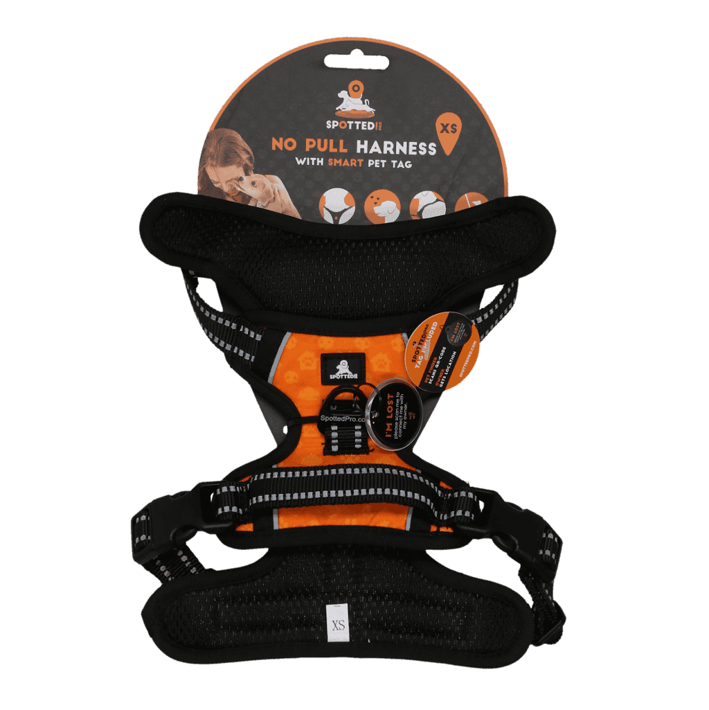 Spotted! Pro No Pull Harnas Oranje XS