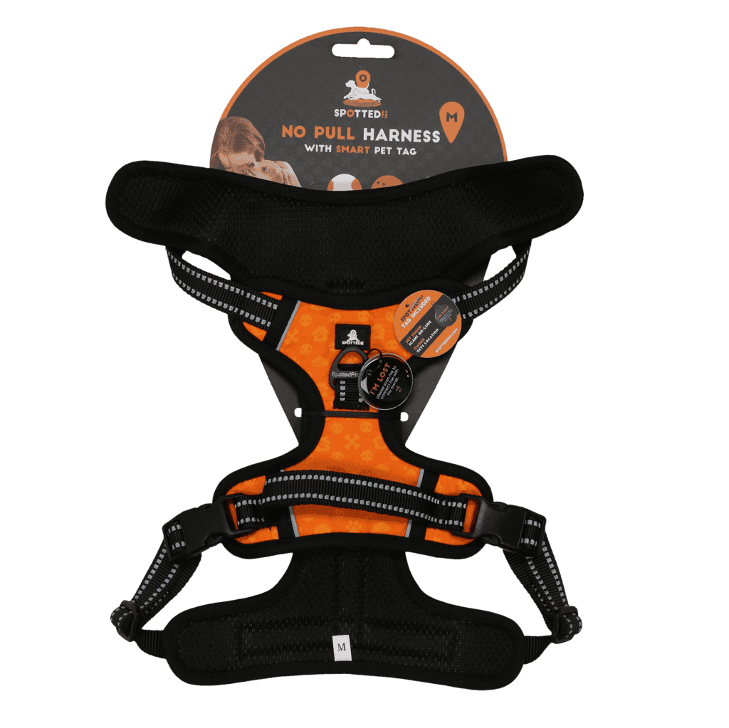 Spotted! Pro No Pull Harnas Oranje M
