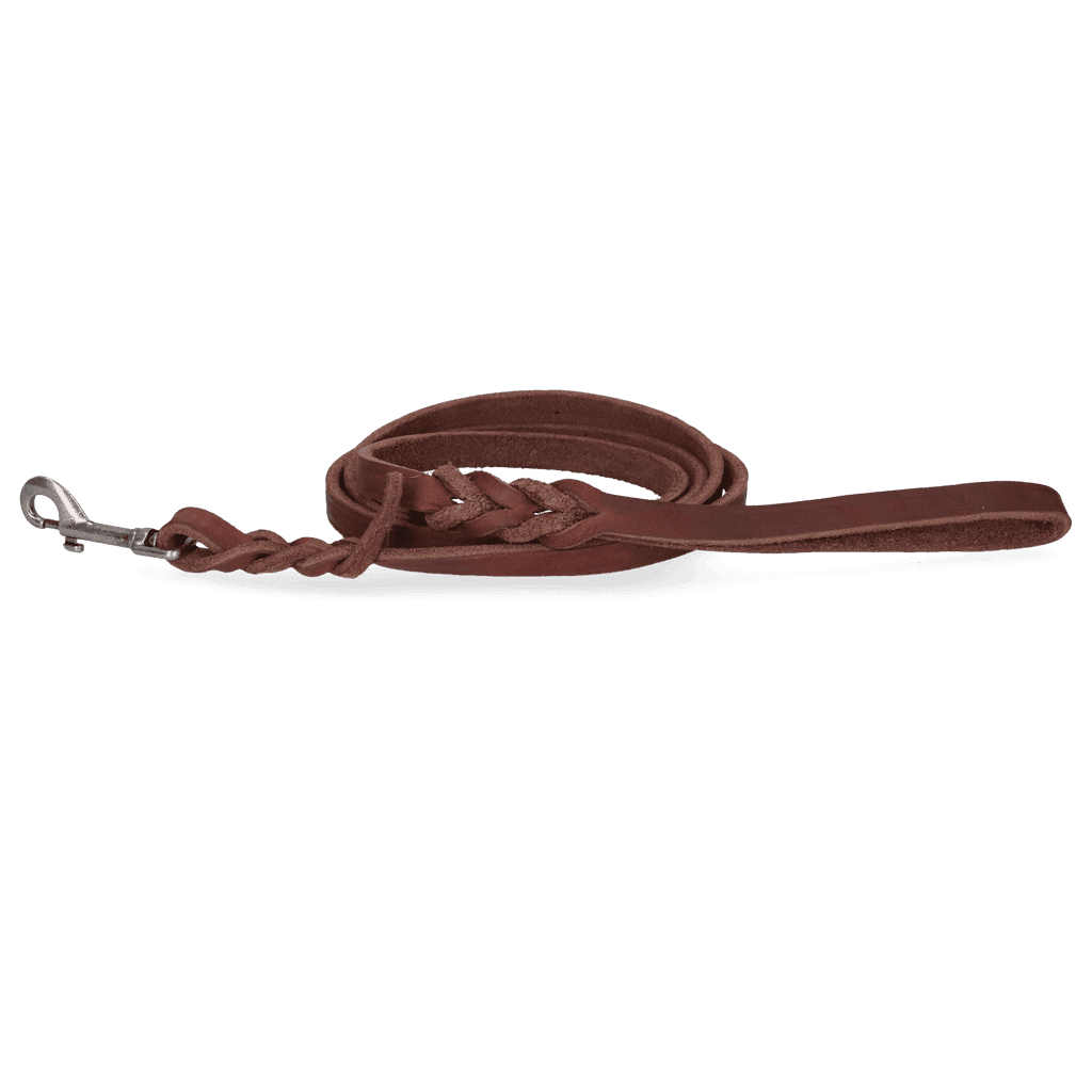 Spotted! Pro Leren Showlijn Bruin 1,2 x 180cm (Musketon)