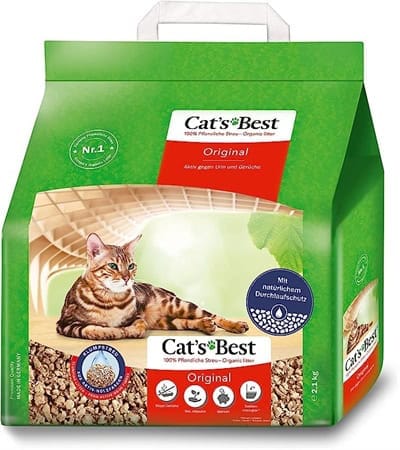40655 Cat's Best Oko Plus Kattenbakvulling Korrels 10 ltr
