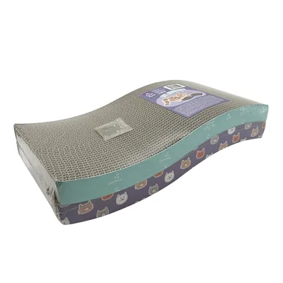 450195.jpg EasyPets Wave kattenkrabber - set van 2 stuks