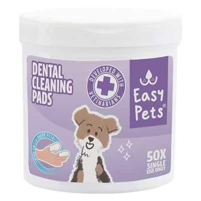 Easypets tooth cleaning pads 50st
