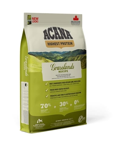 Acana Heritage Grasslands graanvrij droogvoer - 11,4 kg