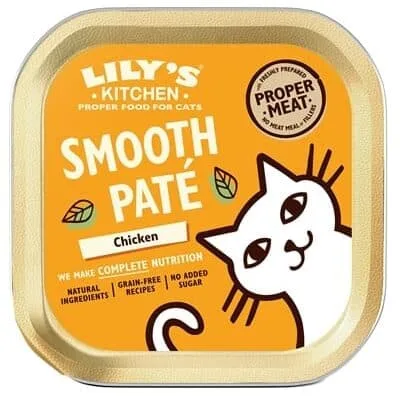 Lily's Kitchen Cat Smooth Paté Chicken 19 x 85 g