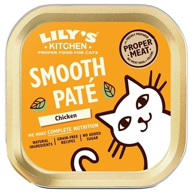 Lily's Kitchen Cat Smooth Paté Chicken 19 x 85 g
