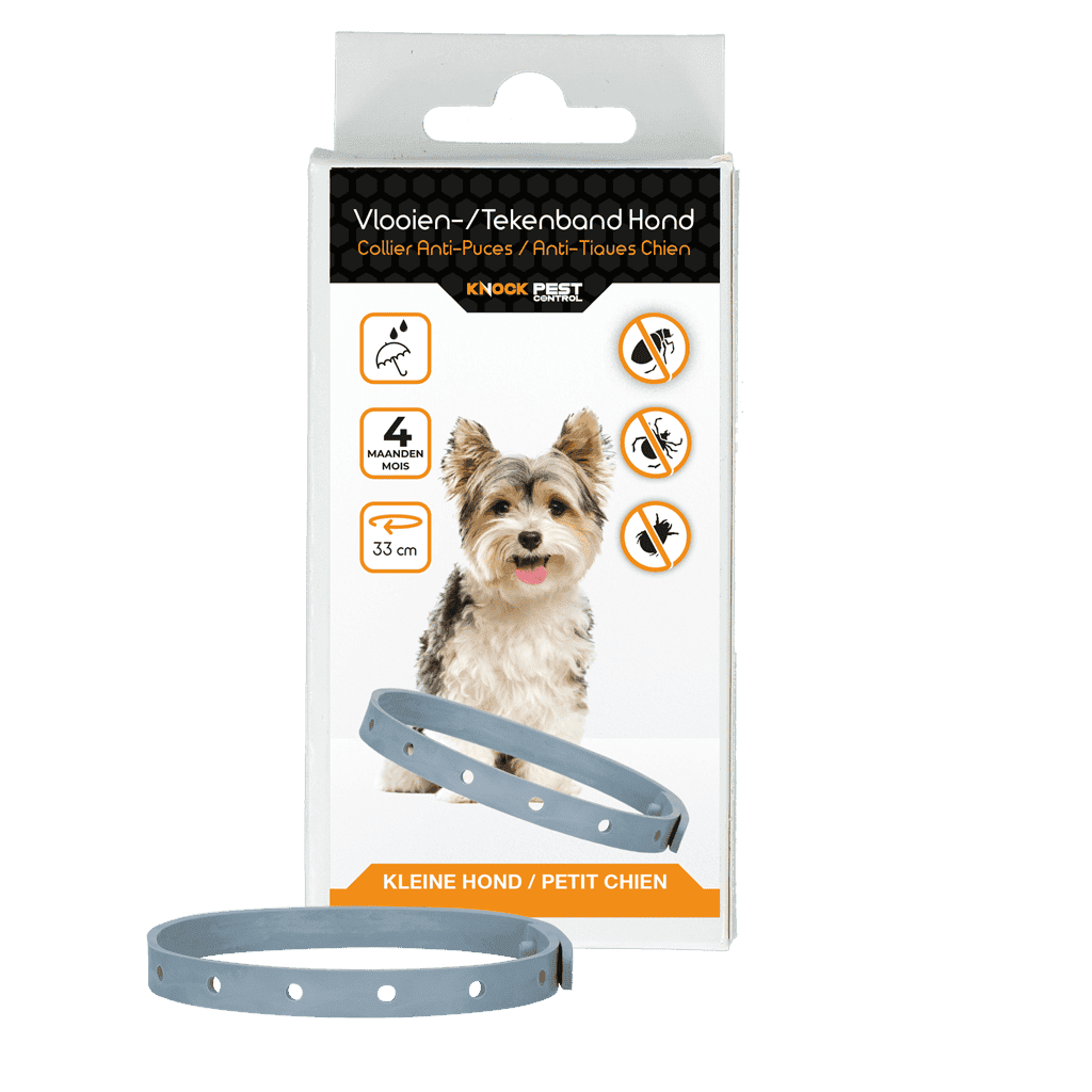 Knock Pest Vlooien/Tekenband Hond 33 cm NL/FR