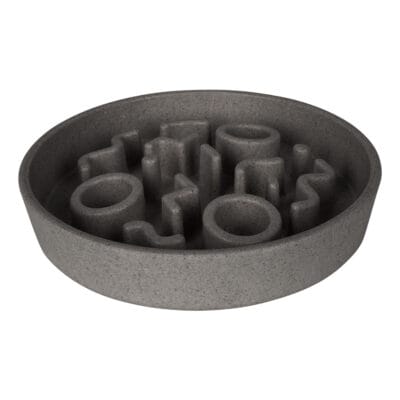 District 70 - BAMBOO Kat Slowfeeder - Grijs - ø 13,5 cm