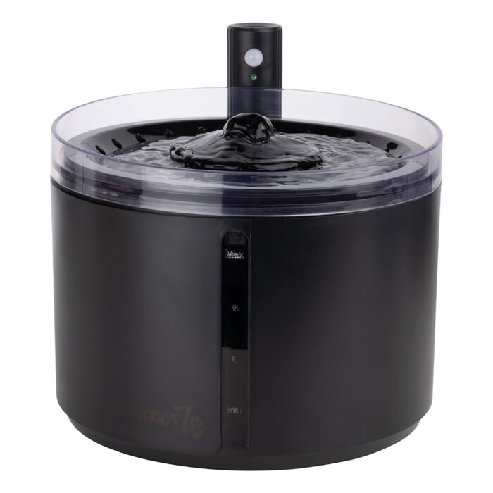 District 70 - FLOW Draadloze Drinkfontein - Zwart - 2.2 L