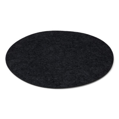 District 70 - OASIS - Vervangings Vilten Mat - Donkergrijs - ø 34 cm