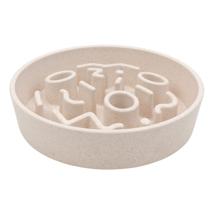 District 70 - BAMBOO Hond Slowfeeder - Merengue - ø 17 cm