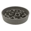 District 70 - BAMBOO Hond Slowfeeder - Grijs - ø 17 cm
