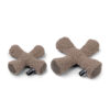 District 70 - ZIGGY Pluche Hondenspeelgoed - Taupe - 20 x 20 cm