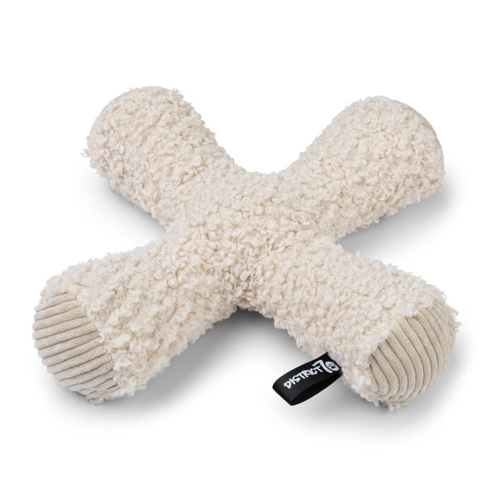 District 70 - ZIGGY Pluche Hondenspeelgoed - Merengue - 30 x 30 cm