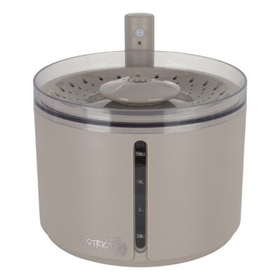 District 70 - FLOW Draadloze Drinkfontein - Beige - 2.2 L