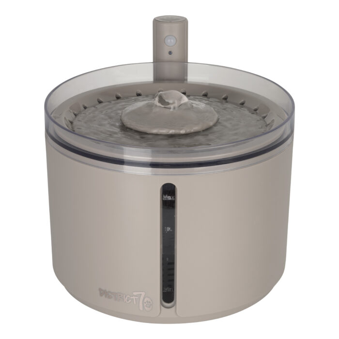 District 70 - FLOW Draadloze Drinkfontein - Beige - 2.2 L
