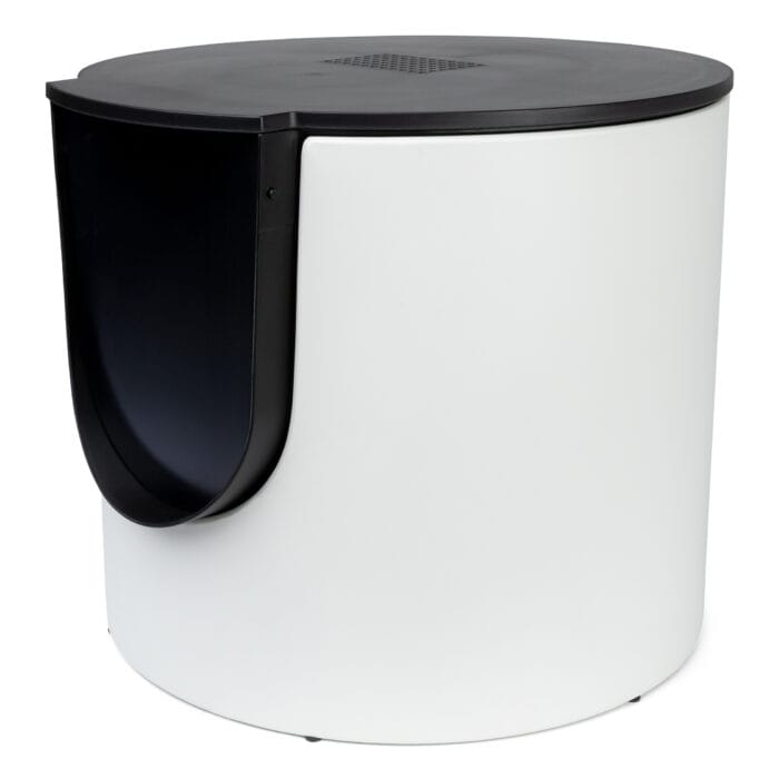 District 70 - FUSE Design Kattenbak - Incl. Cover - Tin Wit