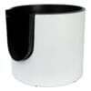 District 70 - FUSE Design Kattenbak - Incl. Cover - Tin Wit