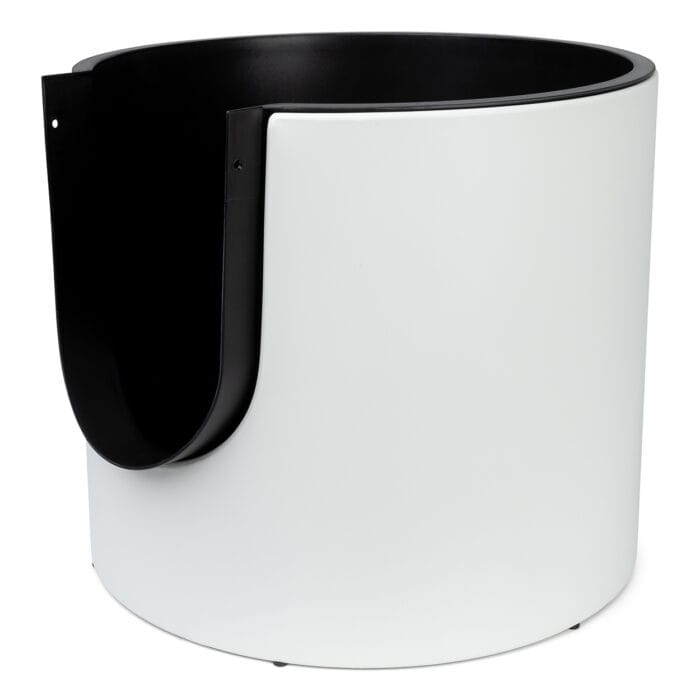 District 70 - FUSE Design Kattenbak - Incl. Cover - Tin Wit