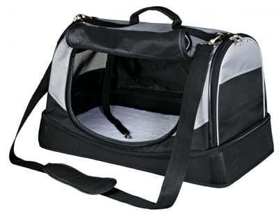 Trixie Hondentas Holly Zwart/Grijs 50X30X30 cm