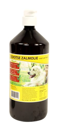 399341-0.jpg Utopia Diertotaal Zalmolie Naturel Met Pompje 1 ltr