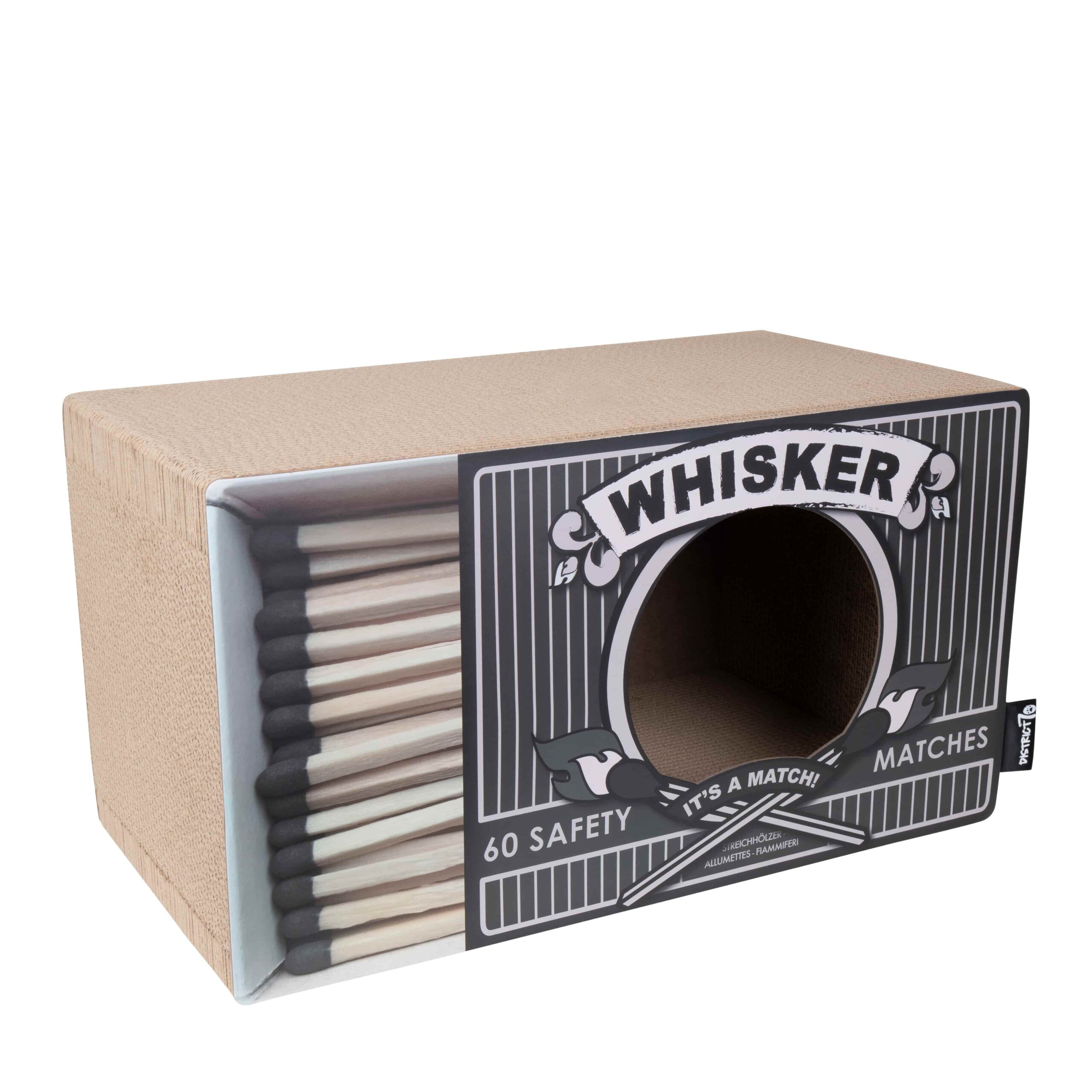 District 70 - WHISKER - Zwart