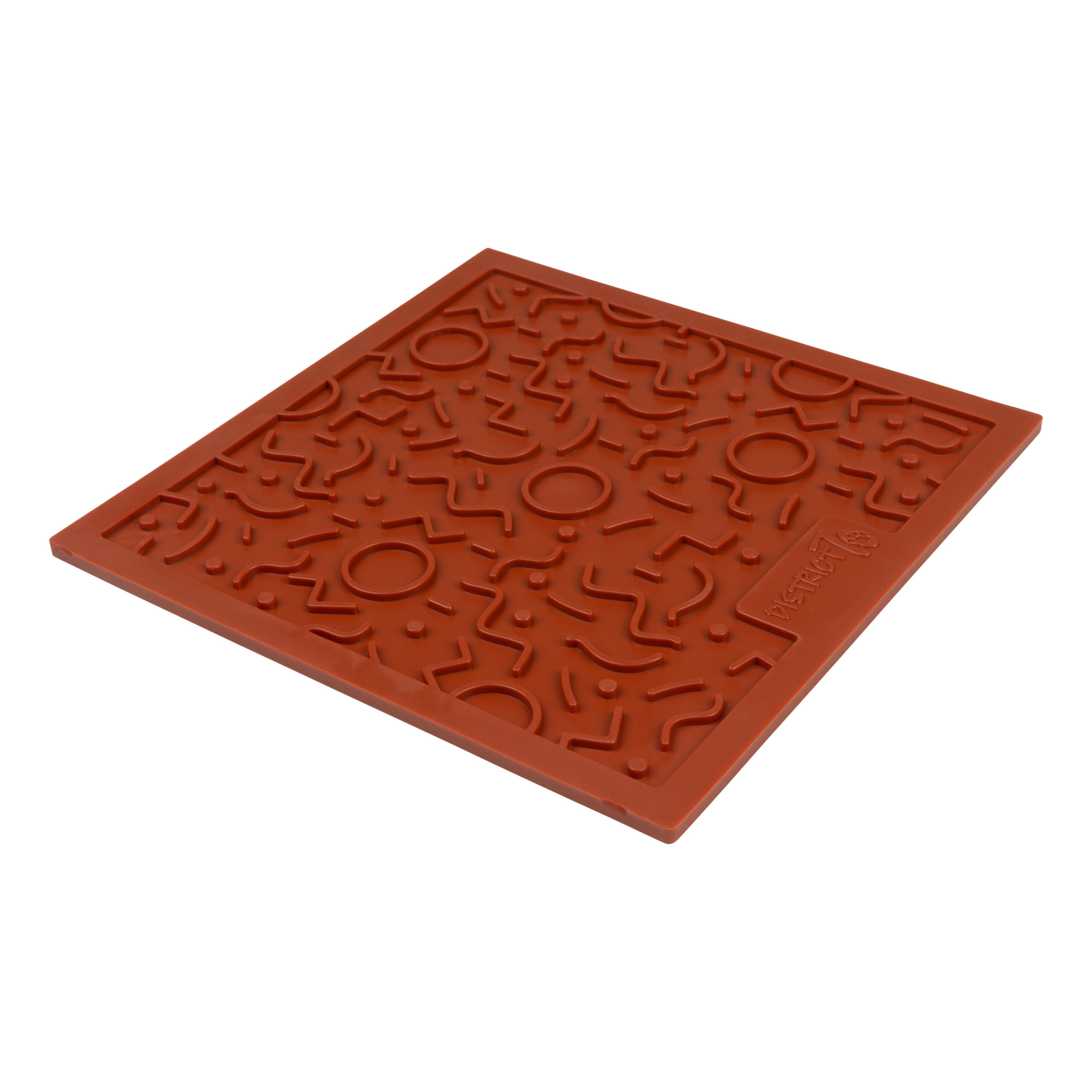 District 70 - QUEST Likmat - Terra - 20 x 20 cm