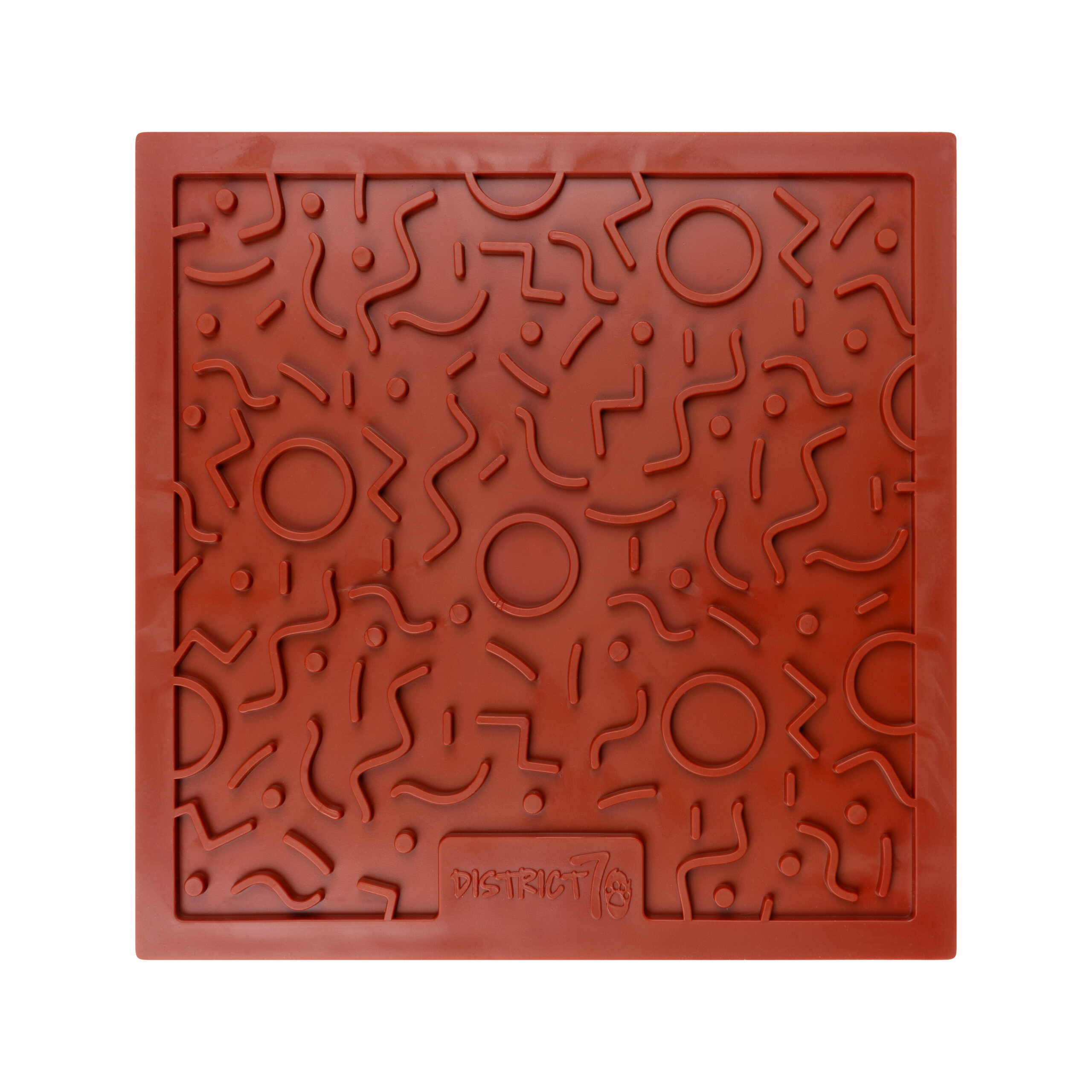 District 70 - QUEST Likmat - Terra - 20 x 20 cm