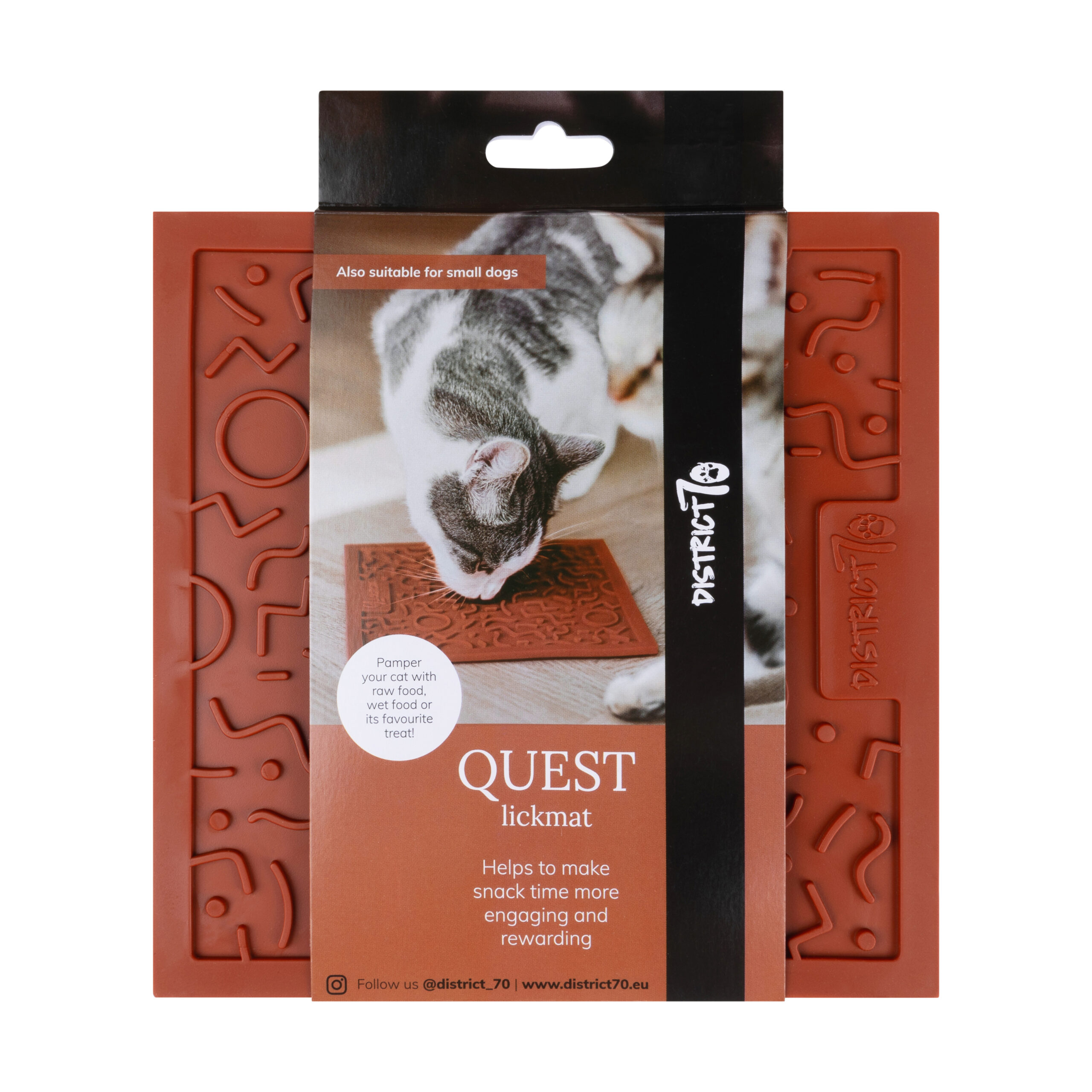 District 70 - QUEST Likmat - Terra - 20 x 20 cm