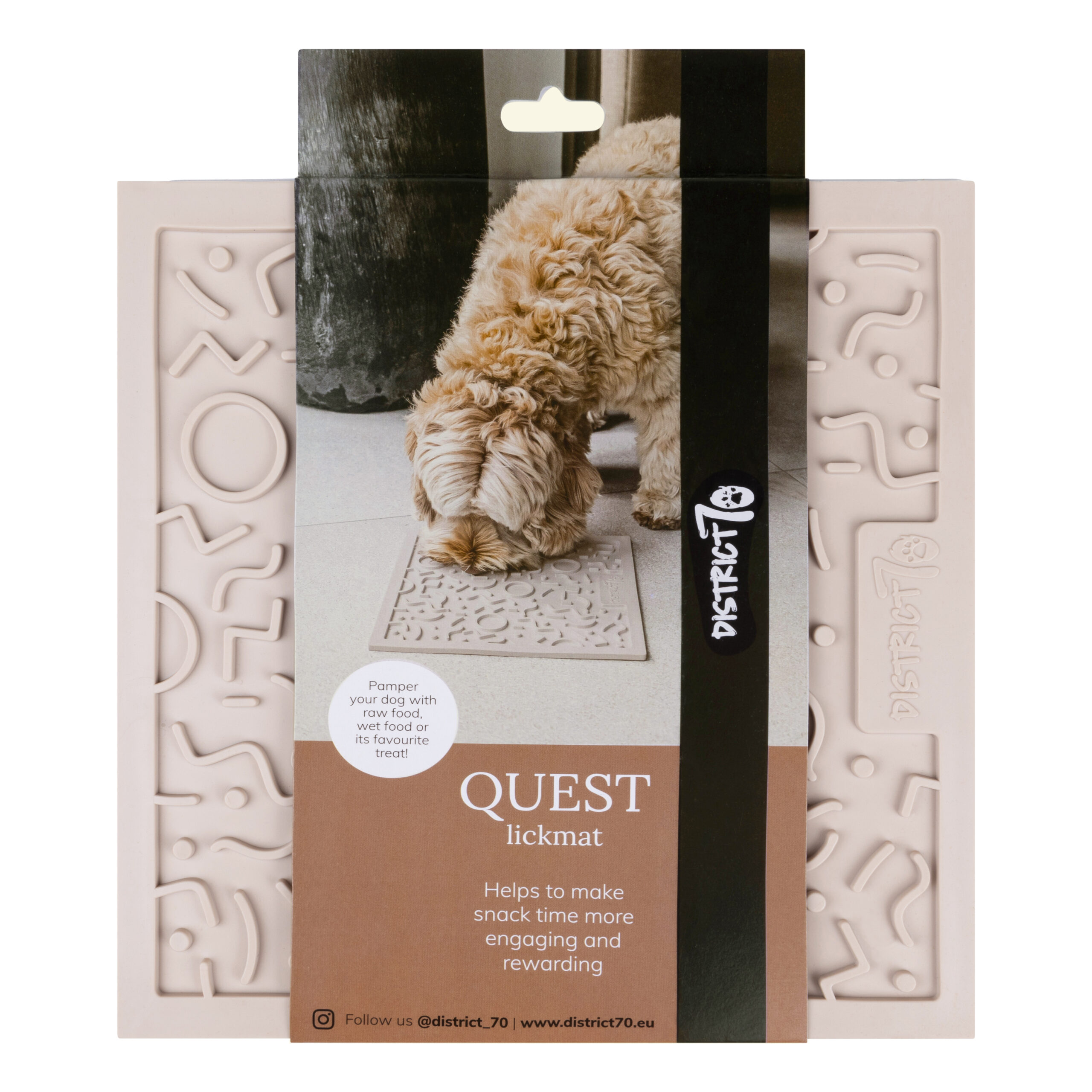 District 70 - QUEST Likmat - Merengue - 28 x 28 cm