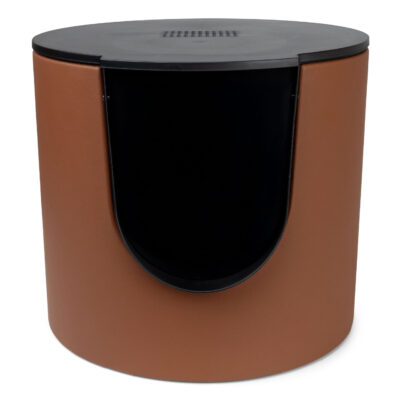 District 70 - FUSE Design Kattenbak - Incl. Cover - Faux Leather Cognac