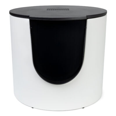 District 70 - FUSE Design Kattenbak - Incl. Cover - Tin Wit