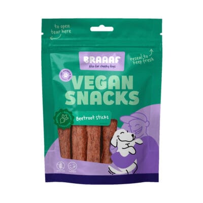 Braaaf Vegan Snack Rode Biet Stick