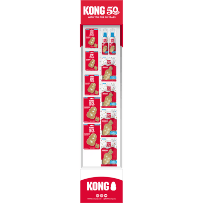 KONG 50th Anniversary Free Standing Display Unit