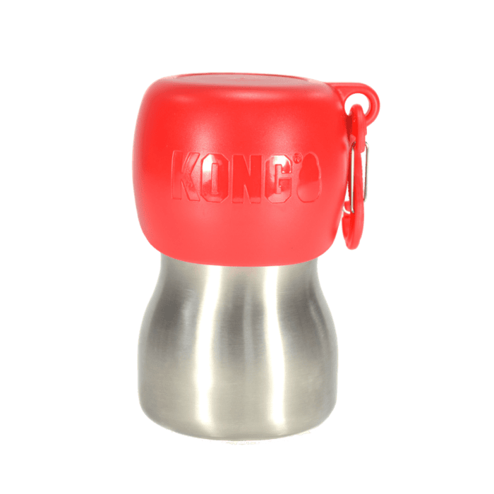 KONG9813.png KONG H2O RVS Waterfles Rood 255 ml