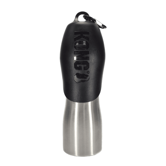 KONG9819.png KONG H2O RVS Waterfles Zwart 740 ml