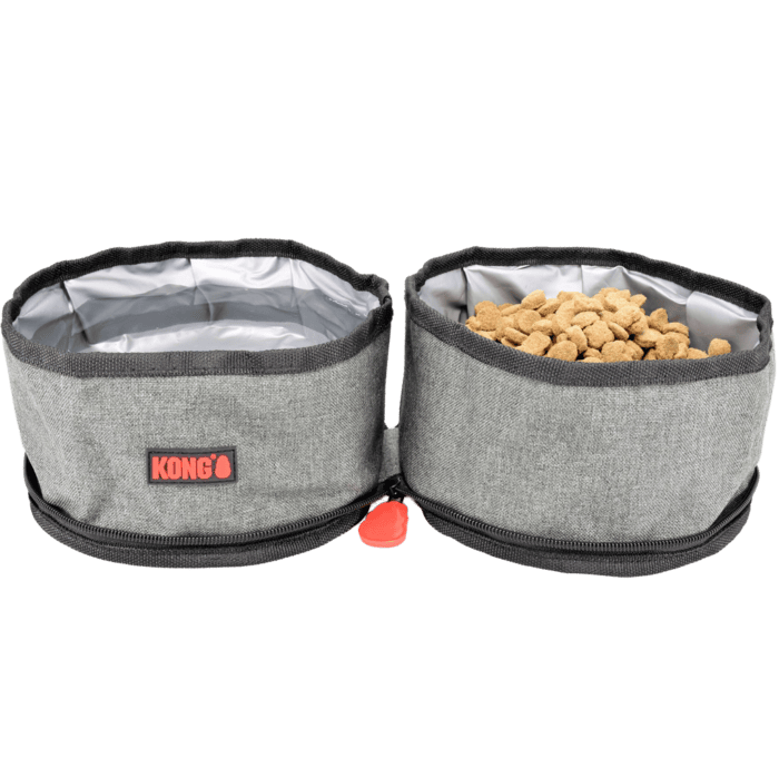KONG Fold-Up Double Bowl