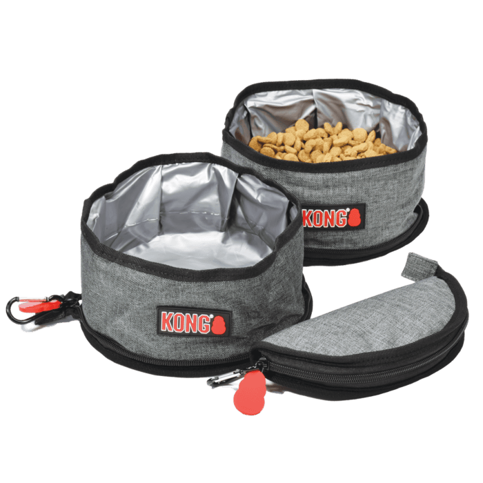 KONG Fold-Up Double Bowl