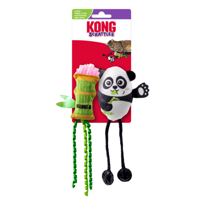 KONGCA122E.png KONG Scrattles Panda 2-pk