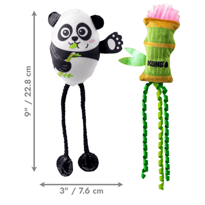 KONGCA122E2.png KONG Scrattles Panda 2-pk