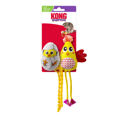 KONG Scrattles Kip 2-pk