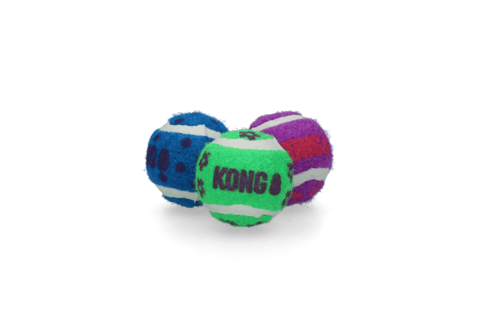 KONG Cat Active Tennis Balls w/ Bells