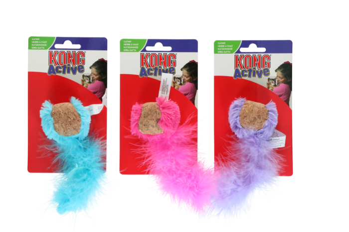 KONG Cat Active Cork Ball Assorti