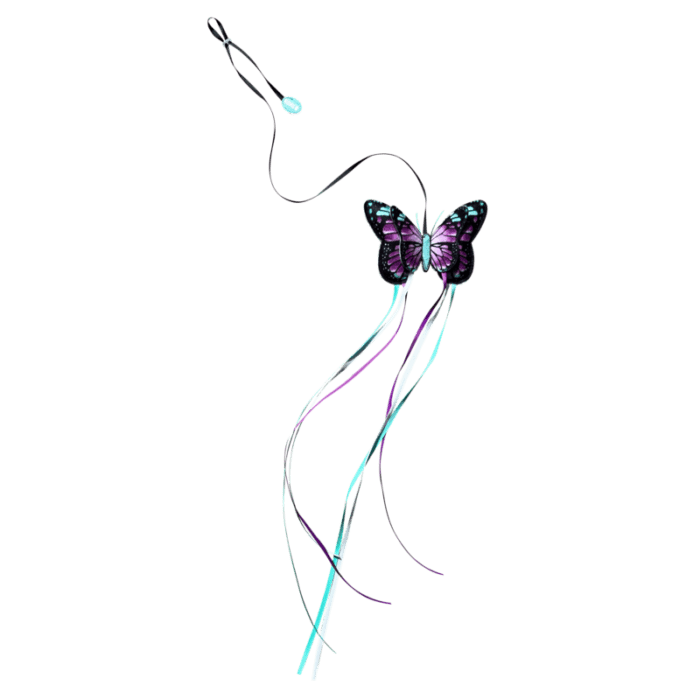 KONGCAT65E3.png KONG Teaser Butterfly Assorted Vlinder