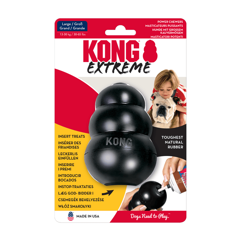 KONG Extreme zwart voor sterke bijters