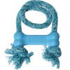 KONGKP51E2.jpg KONG Puppy Goodie Bone met touw Assorti XS