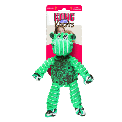 KONG Floppy Knots Nijlpaard
